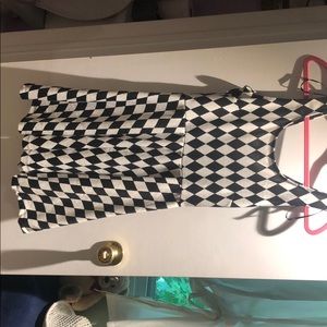 checkered dress